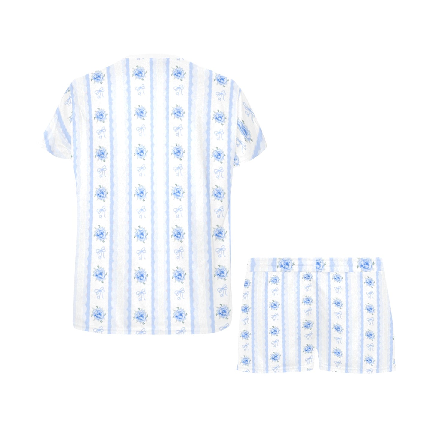 Blue Shabby Pajama Set