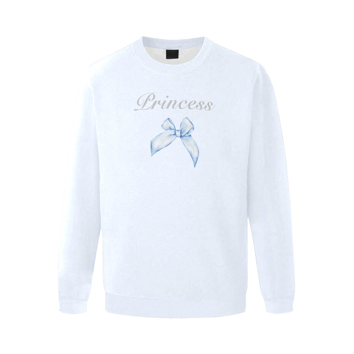 Princess Bow Blue Sweater
