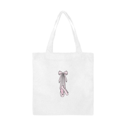 Pointe Shoes Small Pink Tote