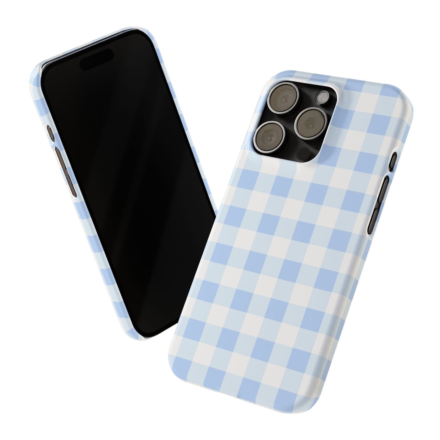 Gingham Blue Case