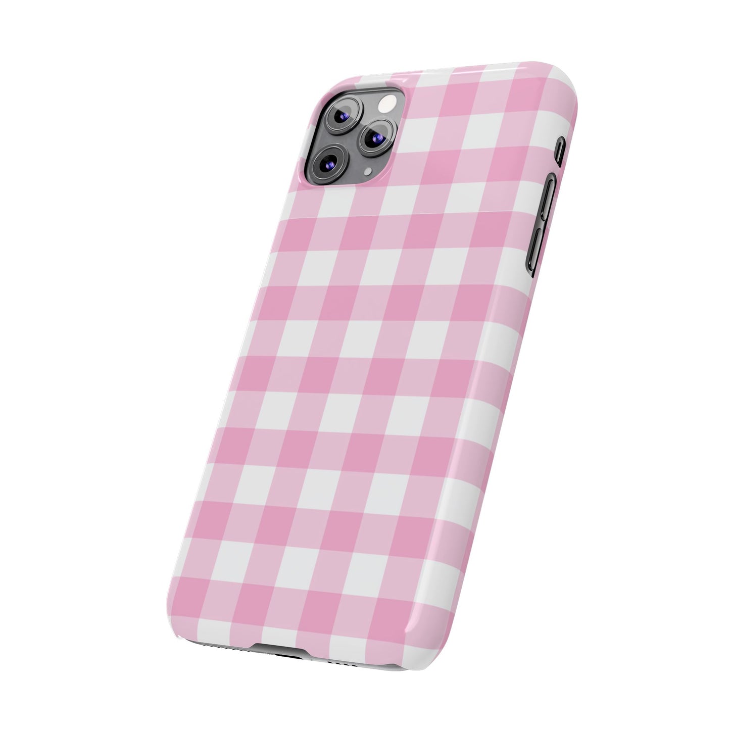 Gingham Pink Case