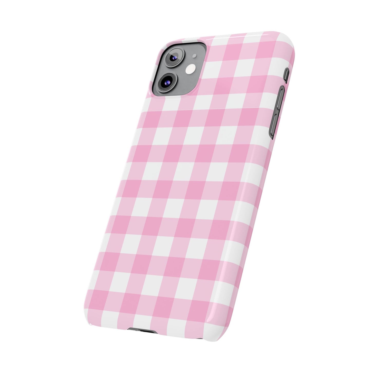 Gingham Pink Case