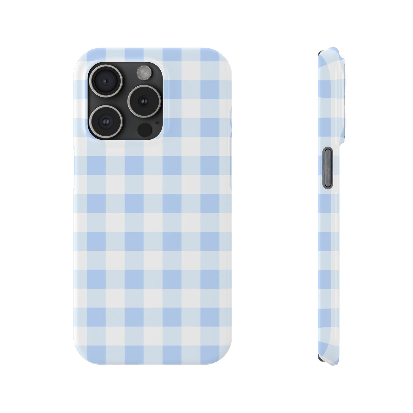 Gingham Blue Case