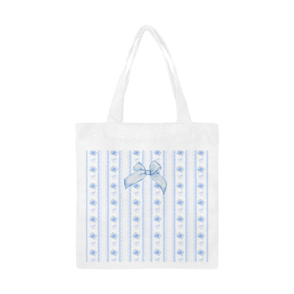Blue Shabby Chic Small Tote