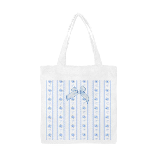 Blue Shabby Chic Small Tote