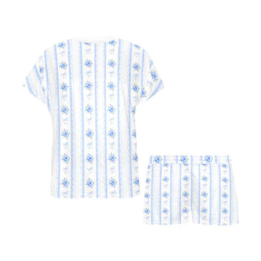 Blue Shabby Pajama Set