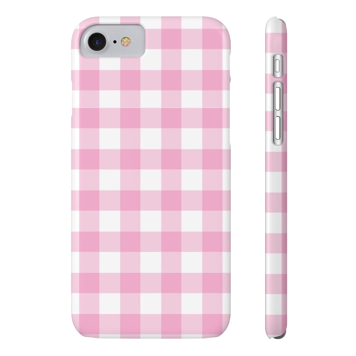 Gingham Pink Case