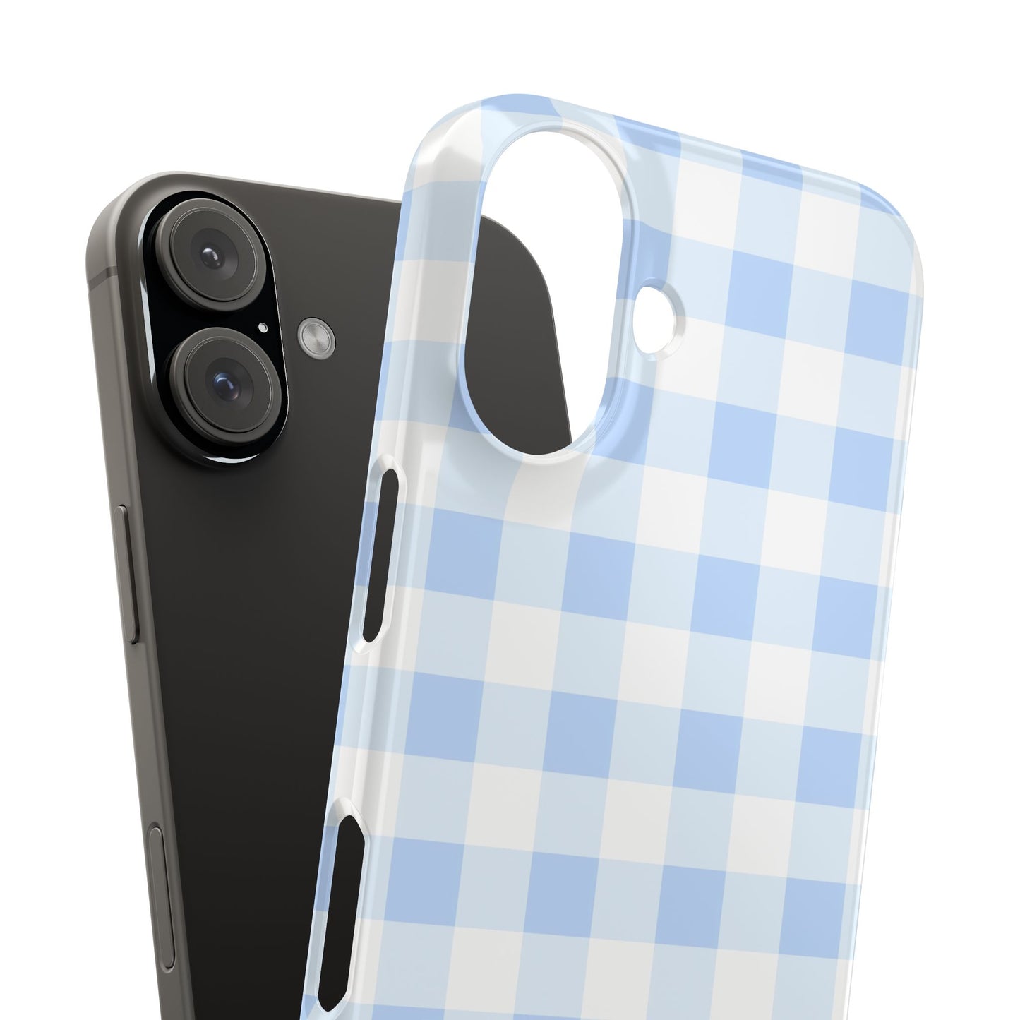 Gingham Blue Case