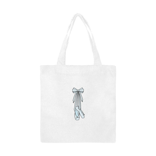 Pointe Shoes Small Blue Tote