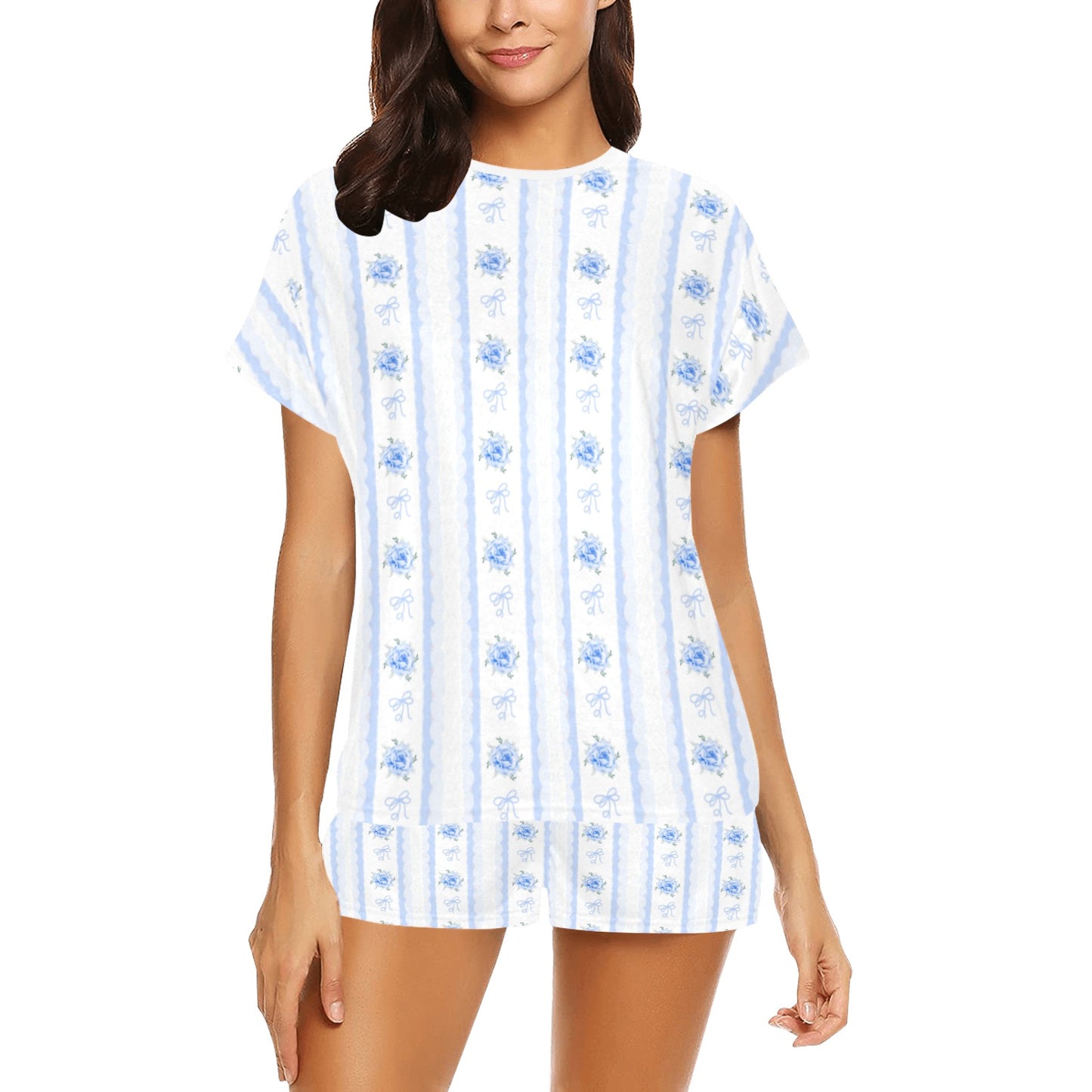 Blue Shabby Pajama Set