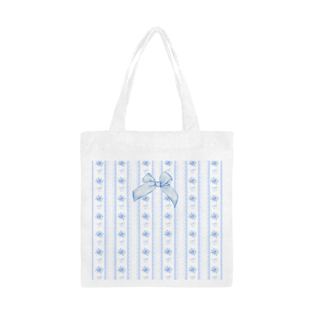 Blue Shabby Chic Small Tote