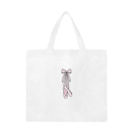 Pointe Shoes Large Pink Tote