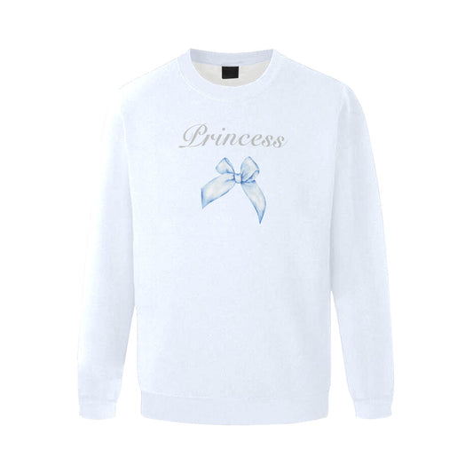 Princess Bow Blue Sweater